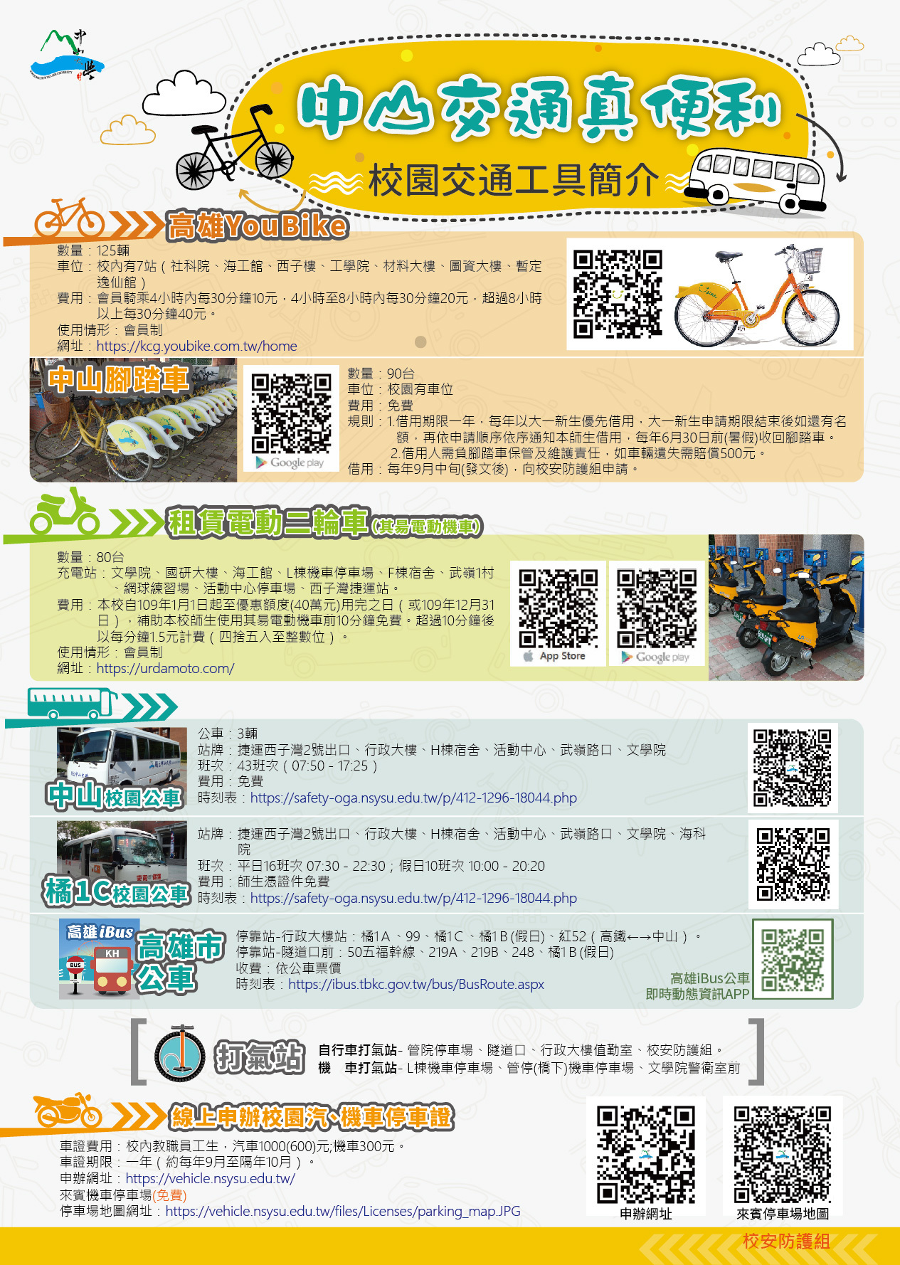 校園交通工具簡介